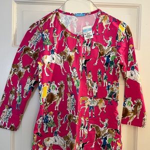NWT J McLaughlin Signature Top XS horse equestrian